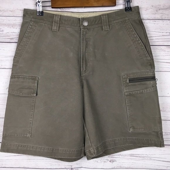 Columbia Other - Columbia Cargo Shorts Mens 32 ins 9 Thick and Durable Zipper Pocket Trail Cotton